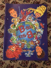 The B-52’s 1989 Concert Tour Program, Original Book. New Wave, 80s Cosmic Thing