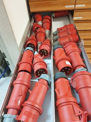 Mennekes/Gewiss/PCE/Bals CEE Stecker Kupplung Starkstrom Drehstrom 16A 32A 400V