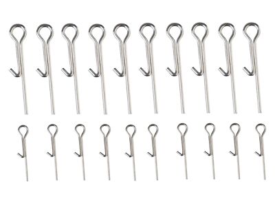 Savage Gear Stinger Spikes Set (20 Stück), Ösen zum Raunbfischangeln
