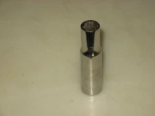 NEW 3/8"-dr 3/8" DEEP SOCKET, 6-pt, POLISHED CHROME, USA, KD # 521212
