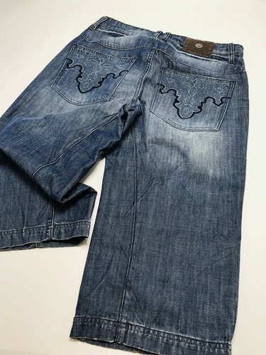 Men's Antik Denim Navy Blue Casual Denim Capri - Picture 1 of 4