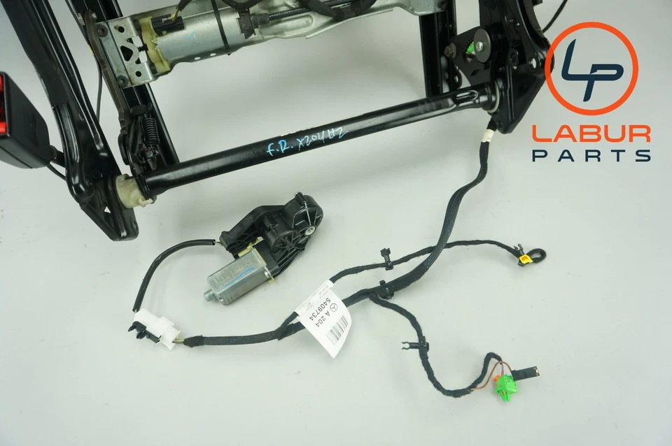 X204 08-15 梅赛德斯 C GLK 级前右下座轨道带电机 Z4270 — 第 2/4 张图片