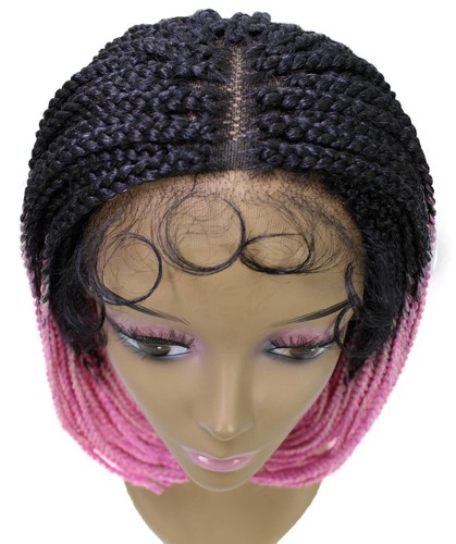 LUXLUXE Tiara gerade 12 Zoll lang 4X4 handgebundene Spitze geflochtene Perücke, BLB-0140 - Bild 121 von 128