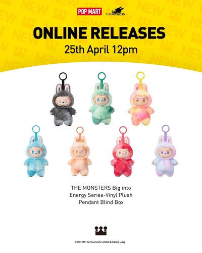 Pop Mart Labubu The Monsters Big Into Energy Series Whole Set Premium UK Stockš§” - Picture 10 of 11