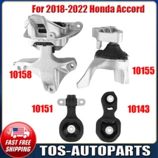 NEW Engine Motor Trans Mount Set For 2018-2022 Honda Accord 1.5T Turbo Auto CVT