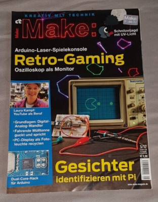 c't Make: Zeitschrift Ausgabe Nr. 5/2017 - Retro-Gaming