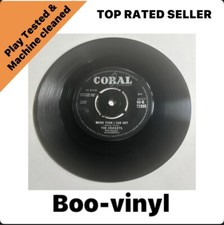 The Crickets  - More Than I Can Say 1960  7”Vinyl Record Coral 45 Q 72395  VG+