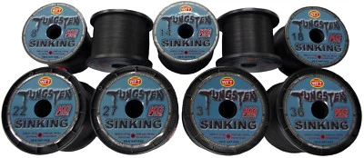 WFT Tungsten KG Sinking, sinkende geflochtene Angelschnur ab 50 - 2000m