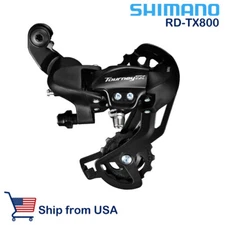 Shimano Tourney RD TX800 7/8 Speed Mountain Bike Rear Derailleur RD-TX800 Black