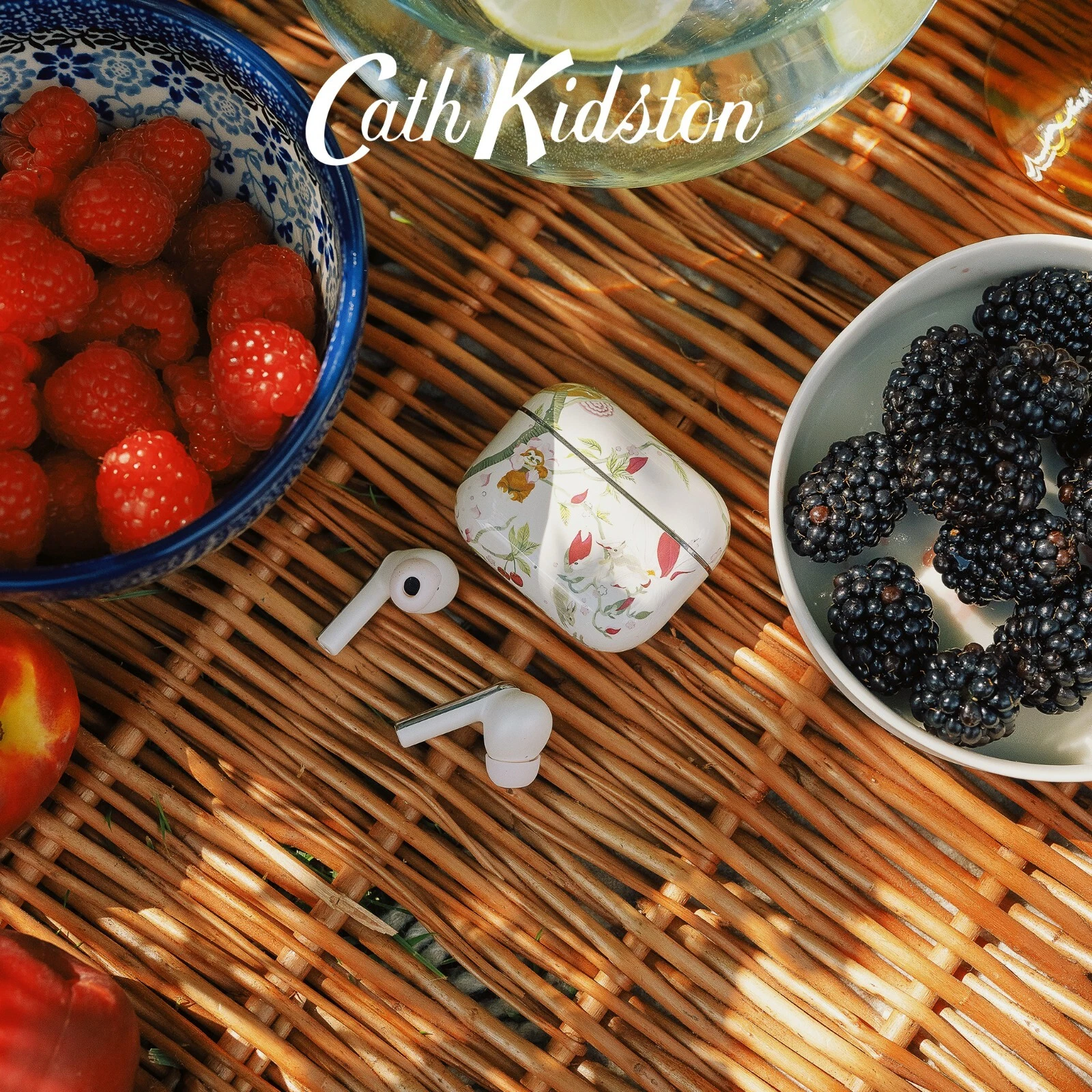 Cath Kidston TWS Wireless Bluetooth Earbuds In-Ear 5.3 (ENC) 10H Play Time
