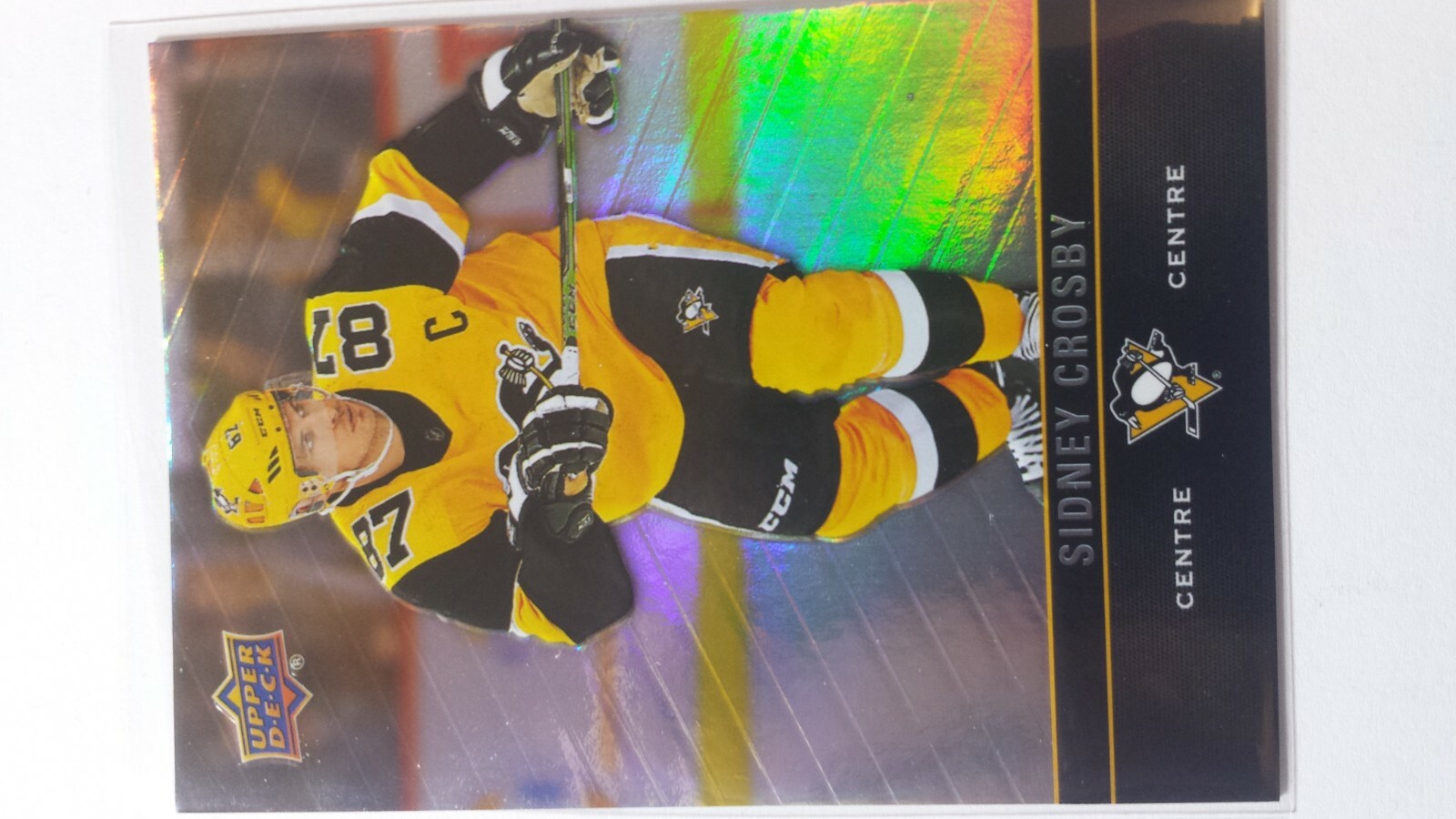 Sidney Crosby 2019-20 Upper Deck Tim Hortons Base Card #87