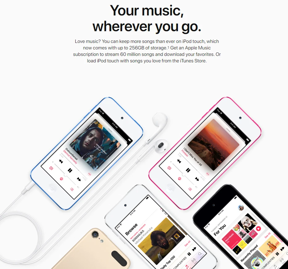 🔥New Apple iPod Touch 7th Generation Space Grey 256GB 128GB 32GB Media Player🔥 - Image 3 of 4