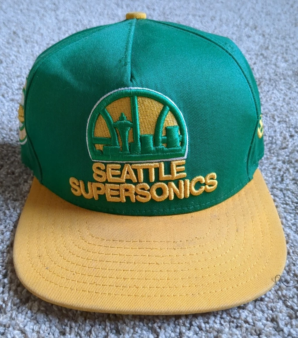 new era seattle supersonics hat