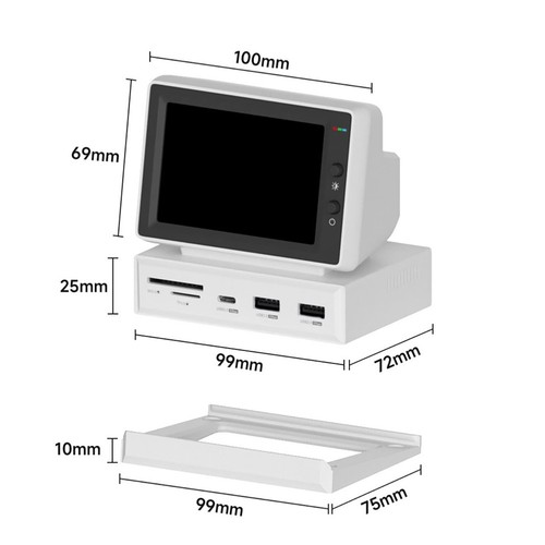 3.5inch IPS Mini Computer Secondary Screen LCD Display Monitor Multi interfaces, - Picture 7 of 17