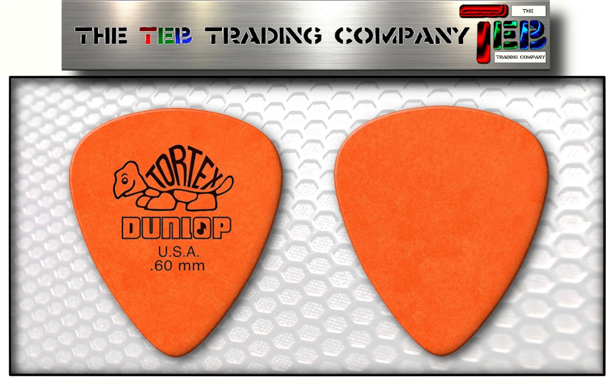 Selecciones de guitarra estándar Dunlop Tortex - Plectrum - Elige tu tamaño/color/cantidad