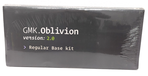 Drop + GMK Oblivion 2.0 Monochrome Base Kit Doubleshot ABS Keycap Set 153pcs