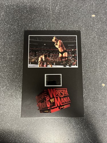WWE Wrestlemania Limited Edition Film Card - No 41203 - Picture 2 of 3