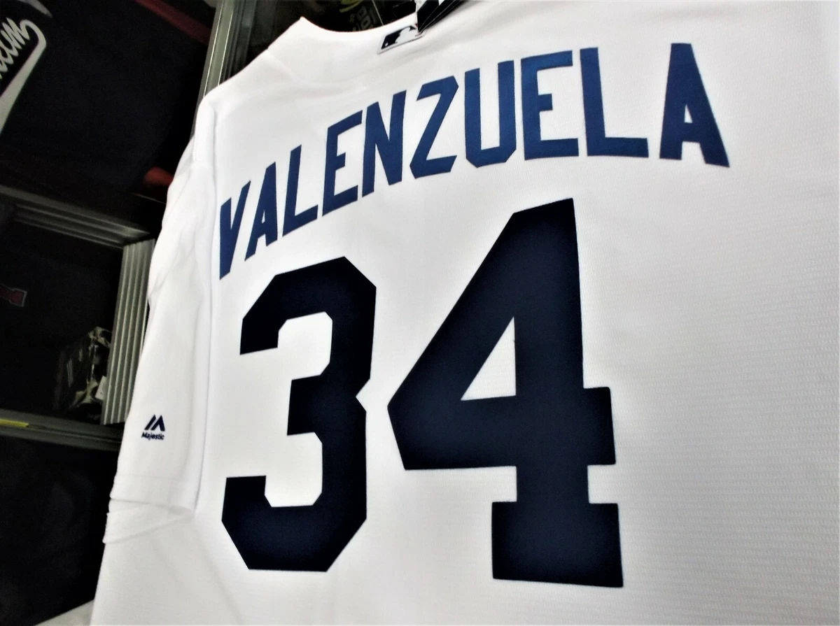 Fernando Valenzuela LA Dodgers #34 NIKE ADULT JERSEY NAME AND NUMBERS SEWN