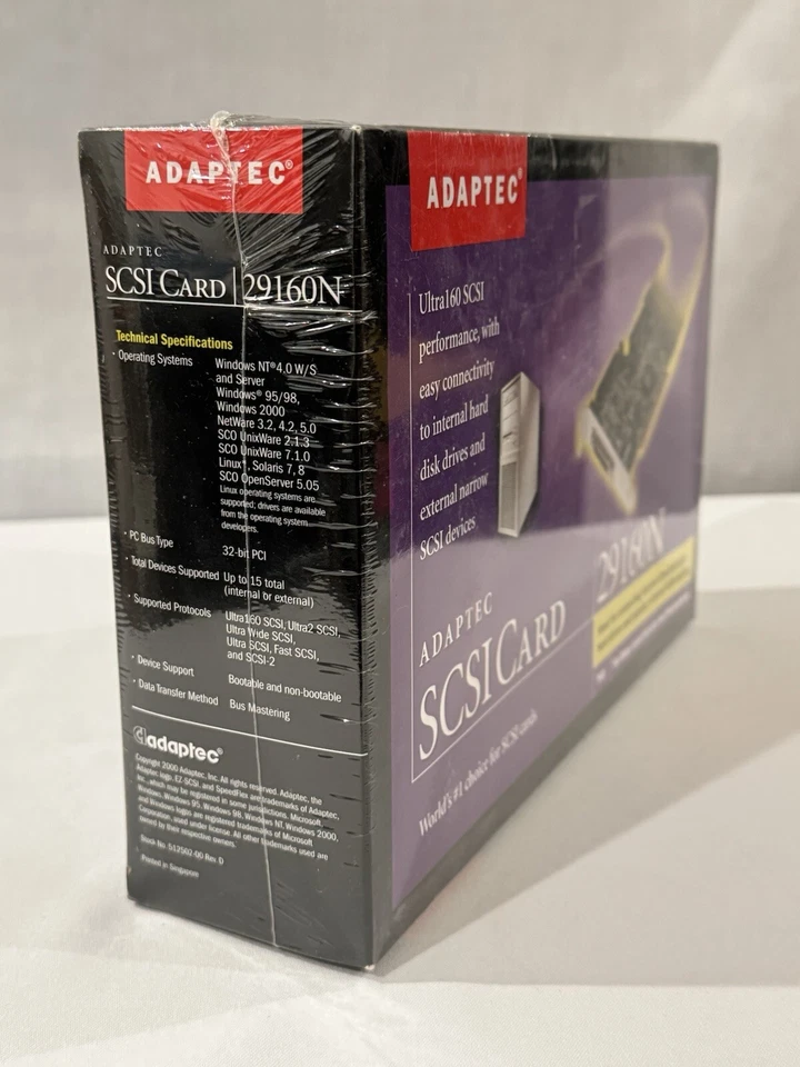ADAPTEC Ultra 160 SCSI CARD 29160N P/N: 1835000 - Image 2 of 4