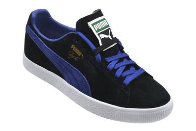 Puma CLYDE black electric blue lemonade Sneaker schwarz 361466 02