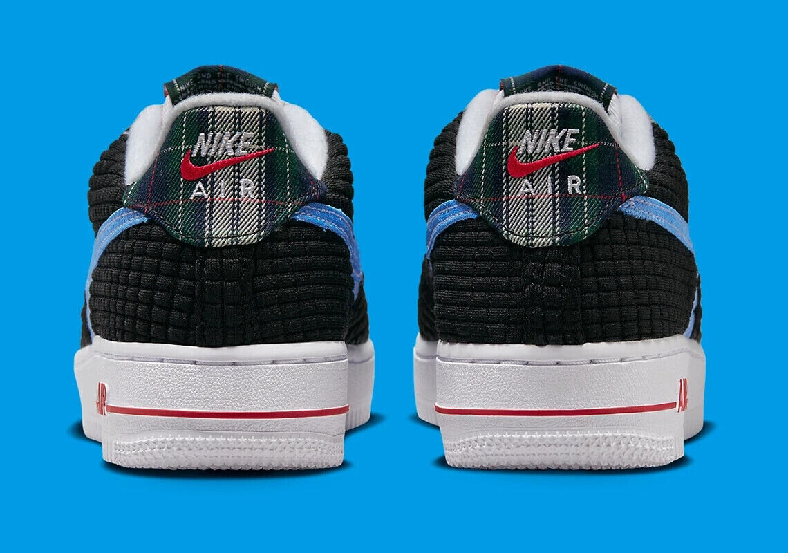 Nike Air Force 1 LV8 Womens Size 6 Black White Blue DZ5302 Nike Air Force 1 LV8 Womens Size 6 Black White Blue DZ5302