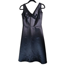Scott McClintock Black Fit N Flare Sleeveless Dress size 8