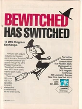 Elizabeth Montgomery Bewitched 1983 Ad- Bewitched Has Switched to DFS
