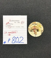 AAFES POGS, 12th Series/Printing,1 POG, 25¢ , #P802, FAIR