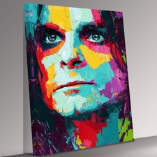 Ozzie Osborne  Icon Abstract  Modern Contemporary Canvas Print Wall Art Picture