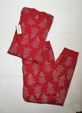 NWT Carter's Unisex Adult Red Holiday Tree Pajama Set Size XXL