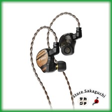 FIIO JH13 Hybrid IEM 1DD 2BA Earbuds Zebra Wood Faceplate Hi-Res 2Pin Hi-Fi