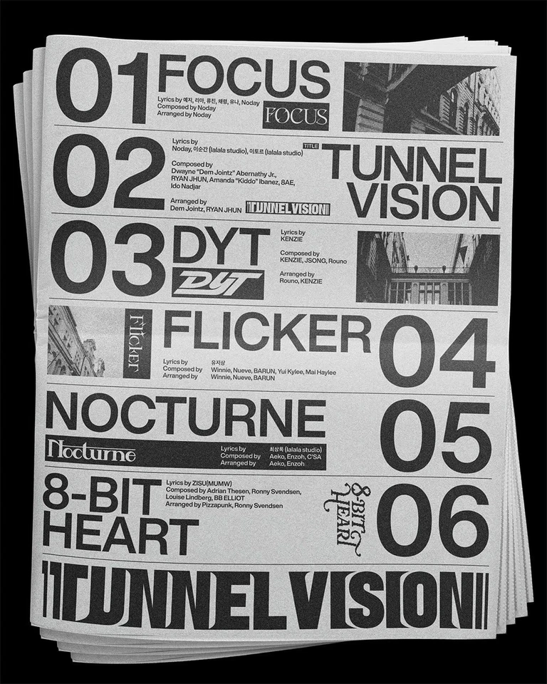 ITZY [TUNNEL VISION] Album SPECIAL 2 Ver SET/2CD+2P.Book+2Card+2Poster+2POB+GIFT - Image 3 of 4