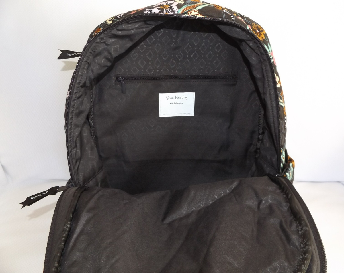 Vera Bradley Essential Large Backpack in Quilted Cotton ✨ Bali Jungle | tigers VERA BRADLEY Essential Large Backpack - Bali Jungle Tigers  main image 3