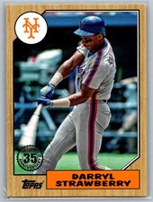2022 Topps 1987 Baseball  Darryl Strawberry T87-51