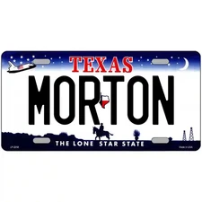Morton Texas Metal Sign