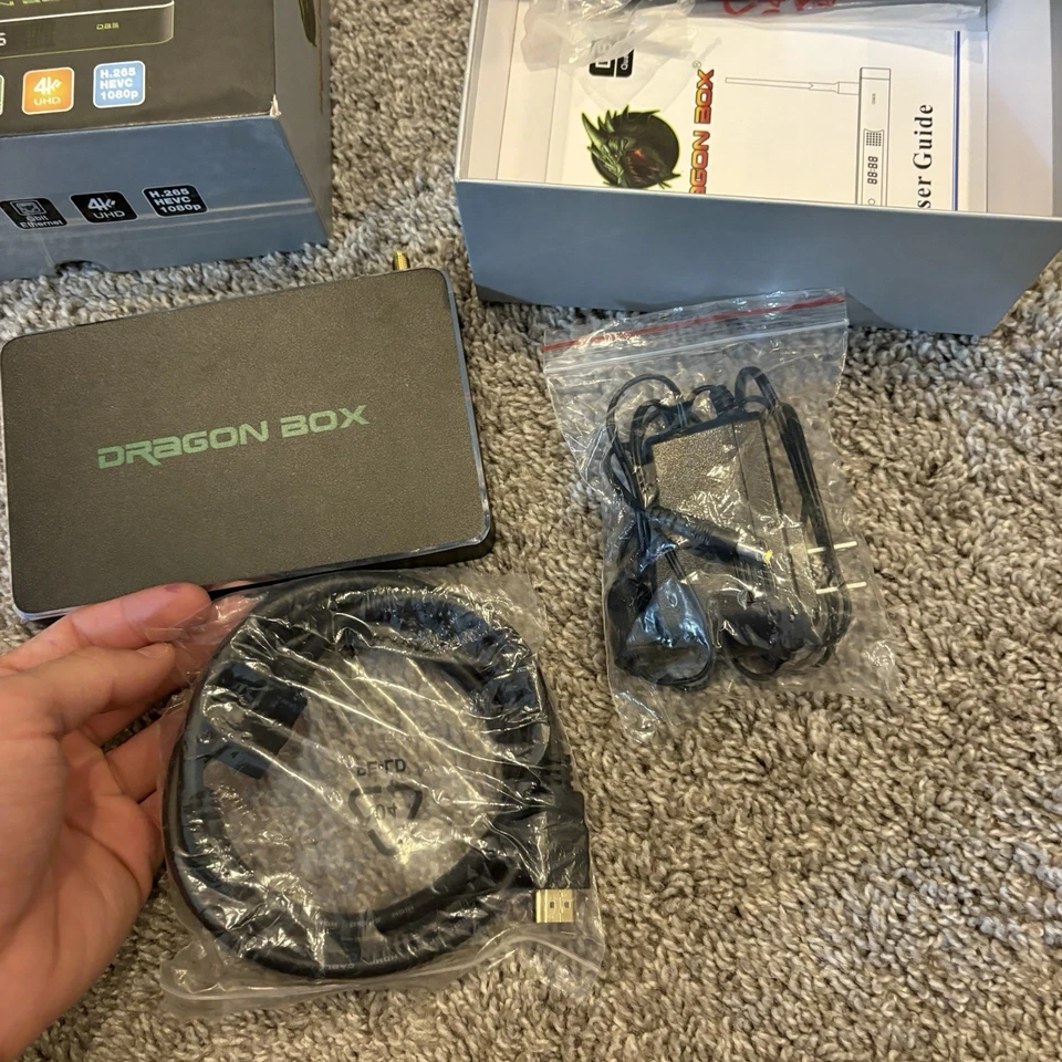 Dragon box DB5 Plus Quad Core Dual Wi-Fi Smart Media Streaming Device No Remote - Image 3 of 4