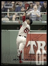 Mookie Betts 2018 Stadium Club #175 Boston Red Sox FREE SHIPPING AutographDen