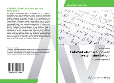 Riccardo Dreißas | CubeSat electrical power system simulation | Taschenbuch