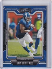 2021 Panini Playbook #187 Gary Brightwell New York Giants
