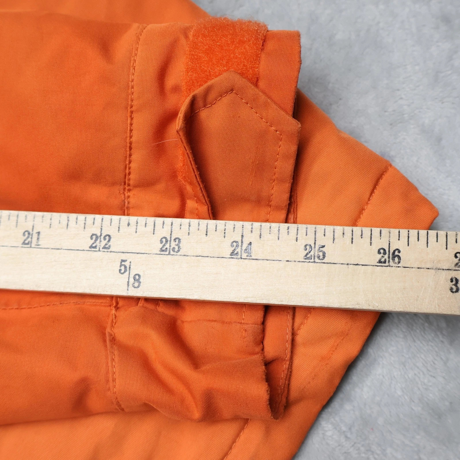 Planet Earth Jacket Mens Large Orange Ski Snow Waterproof Hooded Full Zip VTG image 12
