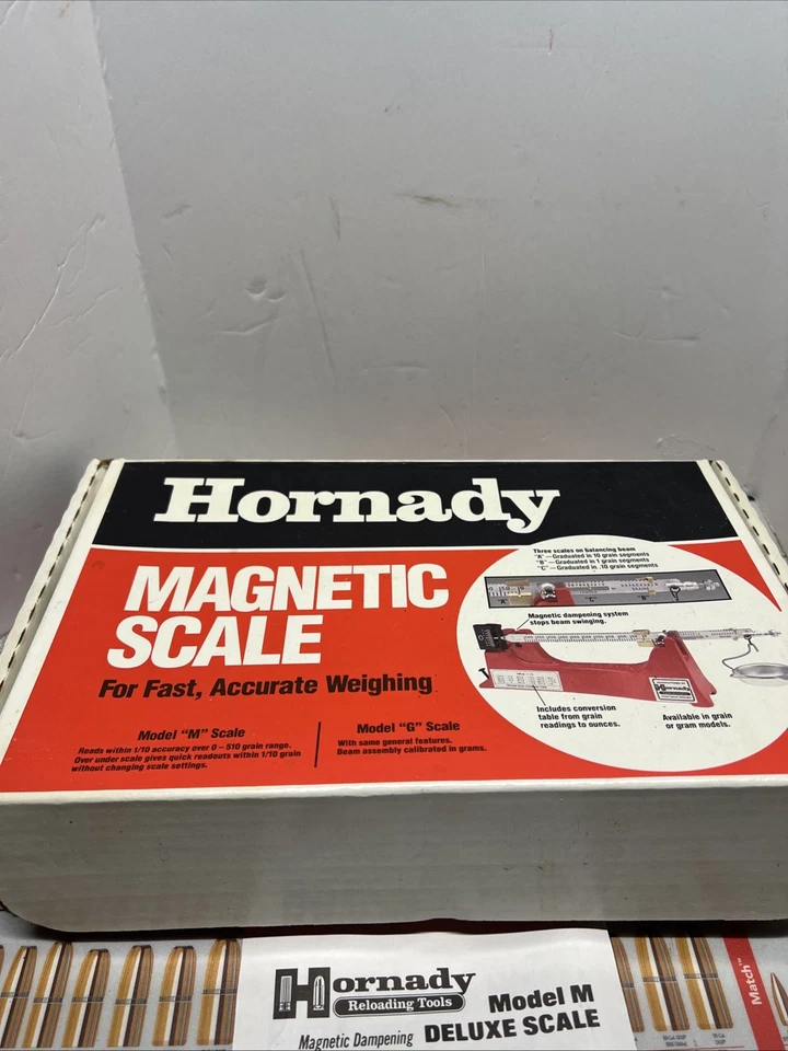ESCALA MAGNÉTICA HORNADY MODELO M ESCALA DE RECARGA NOS Foto 4 de 4