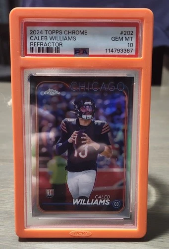 2024 Topps Chrome - Rookies Caleb Williams #202 Refractor (RC)