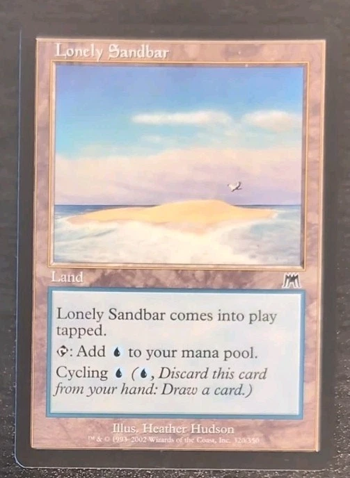 Lonely Sandbar Magic: The Gathering TCG Onslaught English Near Mint - Image 3 of 3
