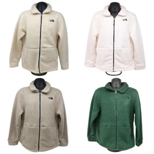 The North Face Men's Jacket Full Zip Regular Fit Long Sleeve Sherpa Jacket