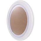 10 Inch Oval Frame Rustic Picture Frames Distressed White Shaped