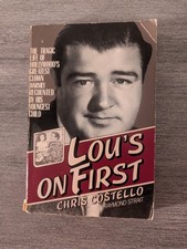 Lou's On First ~ Biography Chris Costello 1981 Vintage Trade Paperback Book