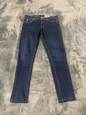 AG Adriano Goldschmied Womens Blue The Legging Super Skinny Ankle Jeans Size 28R