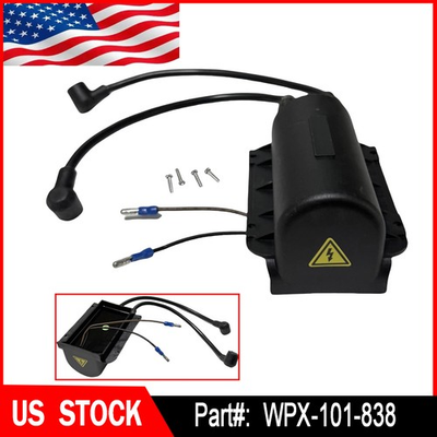 #ad New Black Aqua Hot 12V Ignition Coil US STOCK Fits For WPX101838 WPX 101 838 $47.58