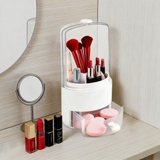 Makeup Brush Holder Storage Organizer 13.5 28cm With Cover For Cosmetic Brushes