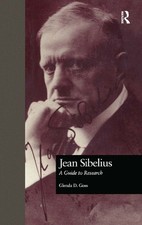 Jean Sibelius: A Guide to Research by Glenda Dawn Goss (English) Hardcover Book